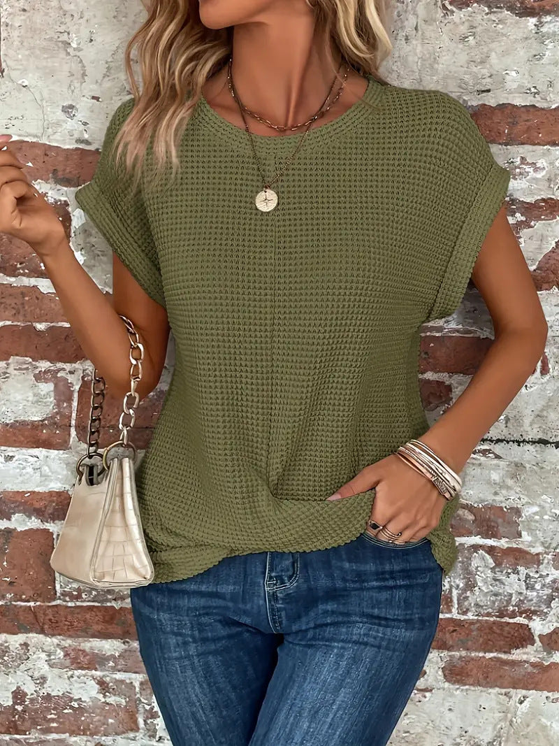 Madison -  The Sweetheart Round Neck T-Shirt