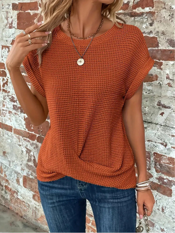 Madison -  The Sweetheart Round Neck T-Shirt