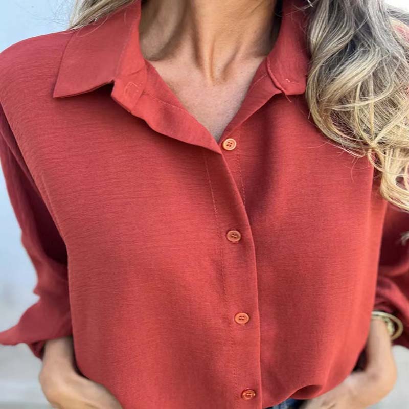 Layla | Elegant Button-Up Blouse