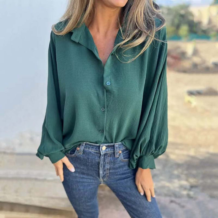 Layla | Elegant Button-Up Blouse