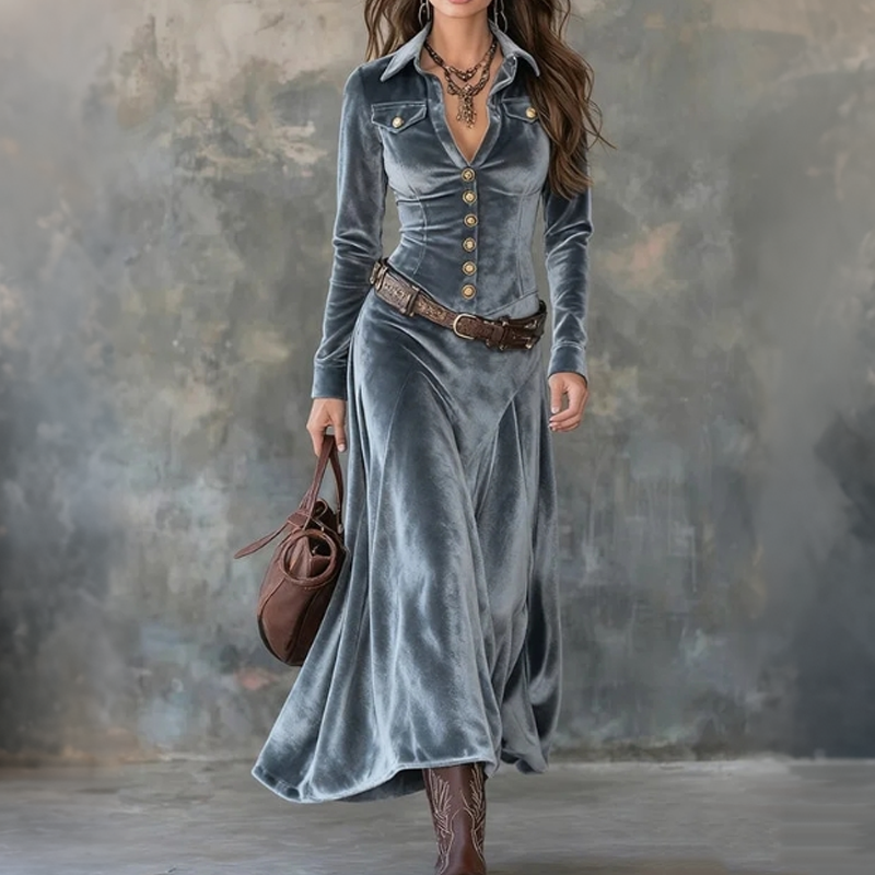 Vena | Modern Flowing Maxi Dress
