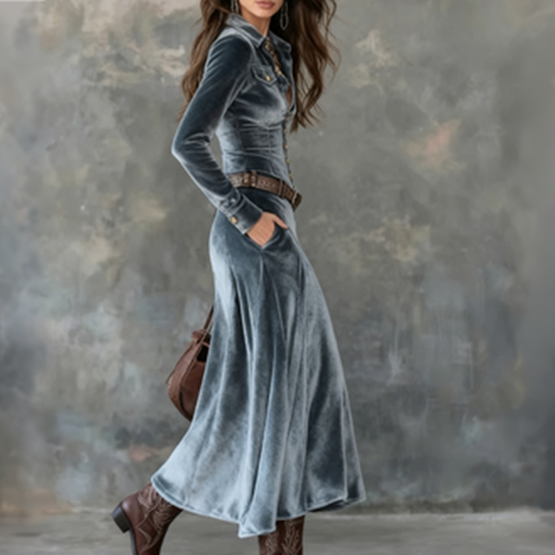 Vena | Modern Flowing Maxi Dress