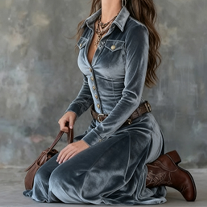 Vena | Modern Flowing Maxi Dress