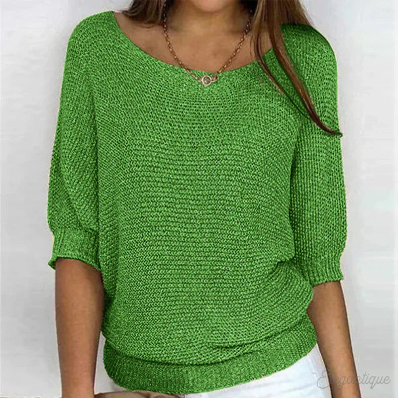 Sophia | Relaxed Knit Top