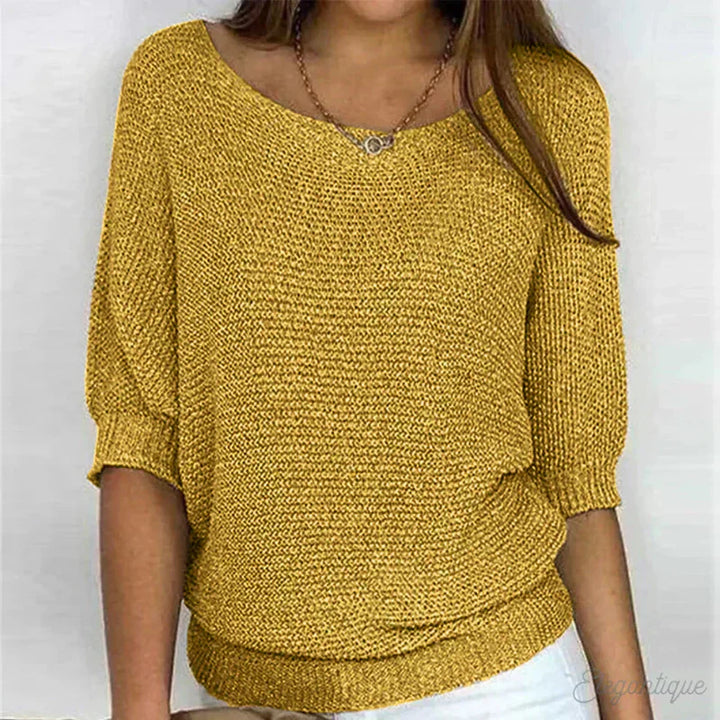 Sophia | Relaxed Knit Top