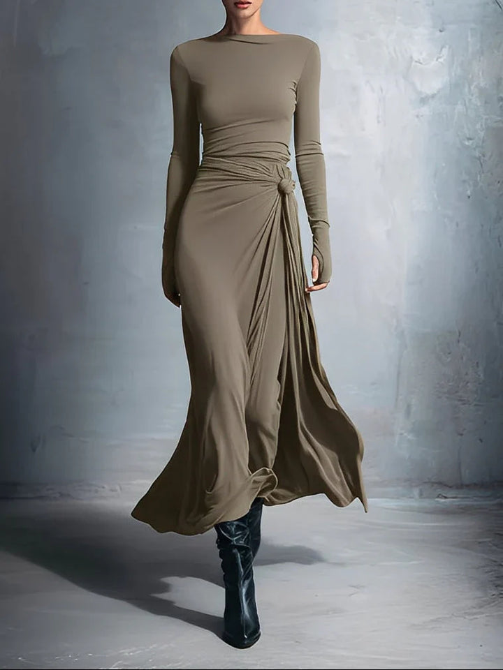 Naiara | Maxi dress with side knot