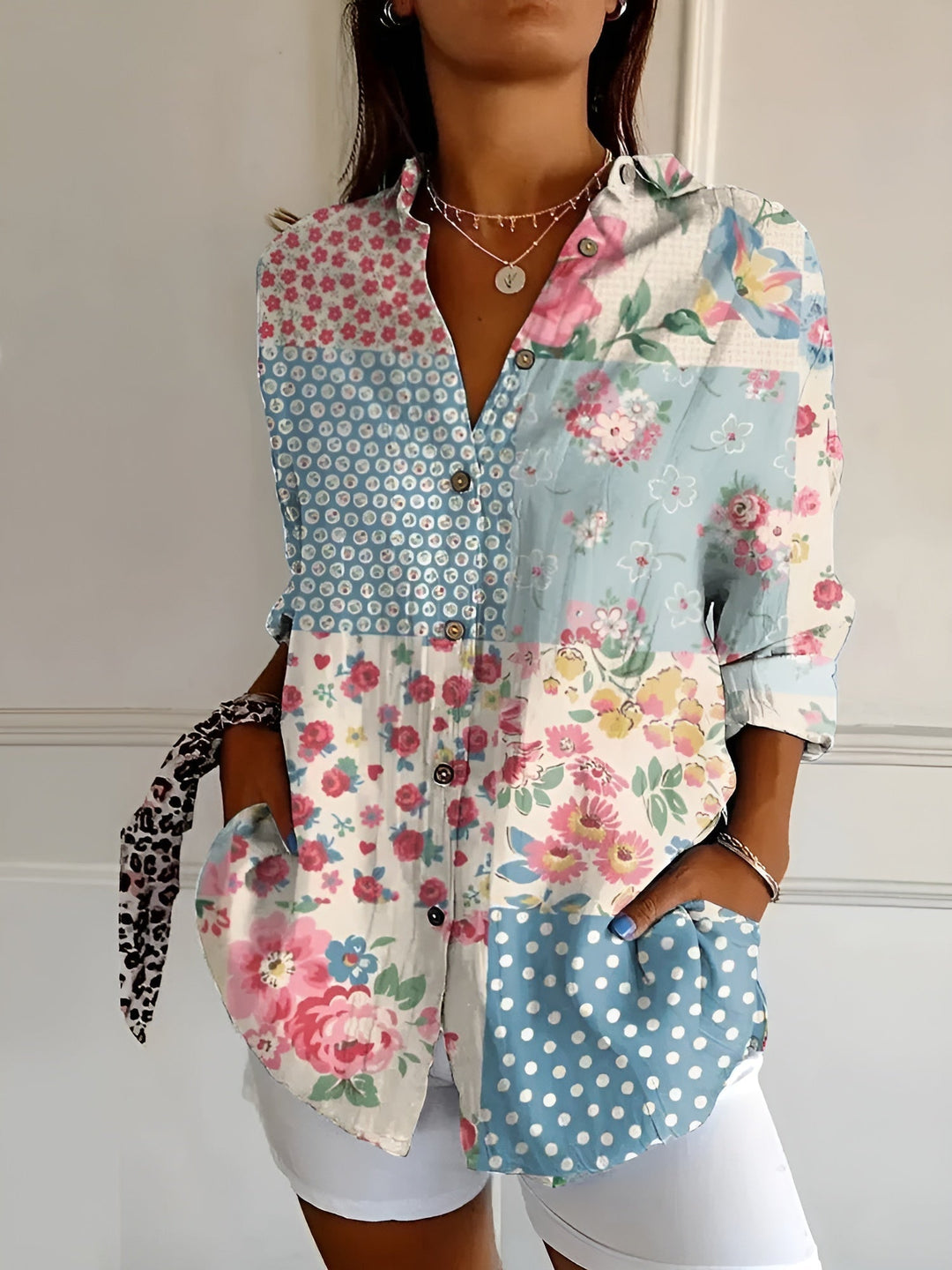Lucy | Floral Summer Blouse