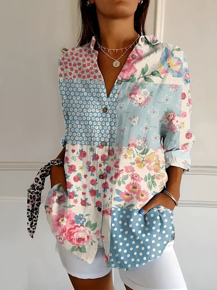 Lucy | Floral Summer Blouse