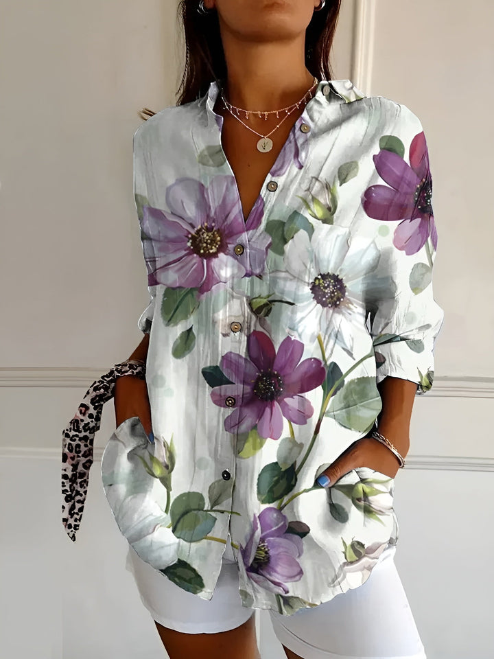 Lucy | Floral Summer Blouse