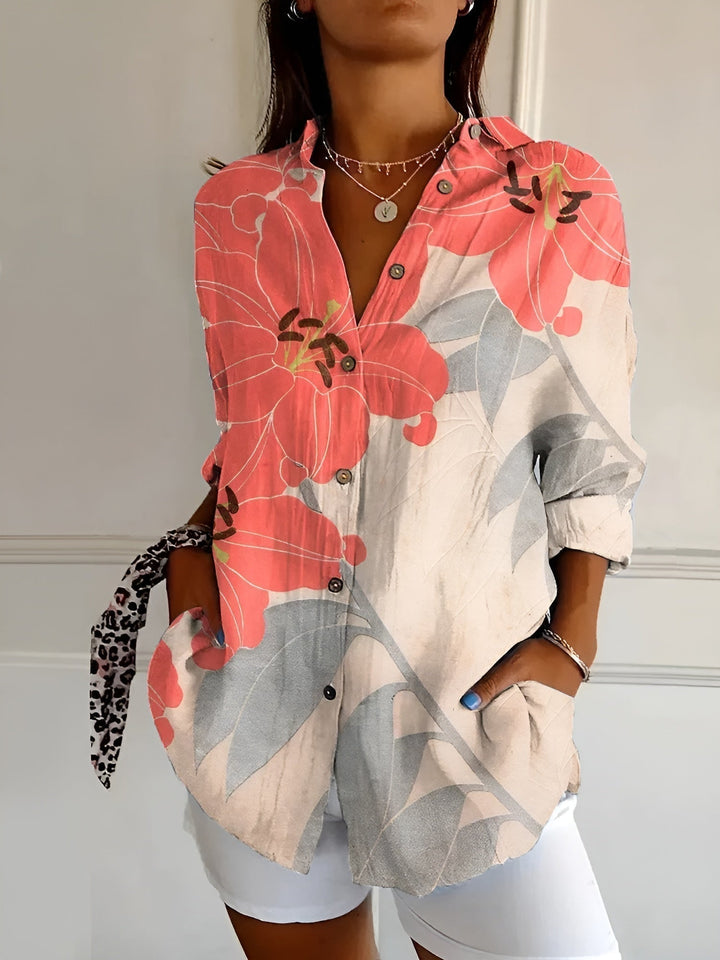 Lucy | Floral Summer Blouse