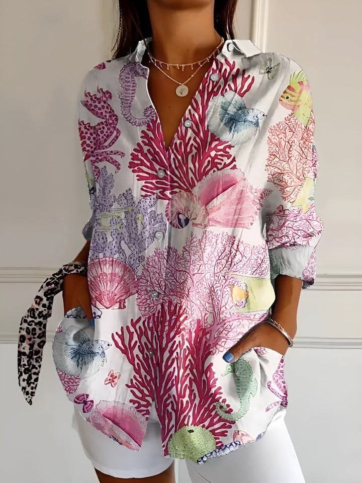 Lucy | Floral Summer Blouse