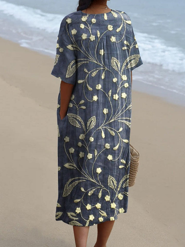 Skylar - Vintage Floral Dress