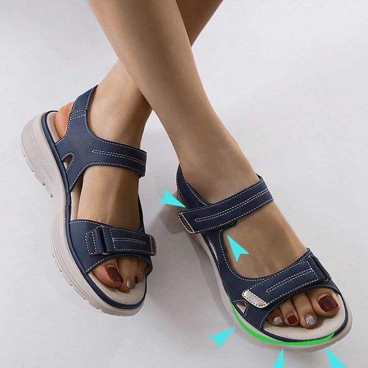 Leah | Sleek Supportive Sandal