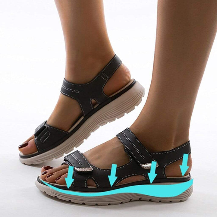 Leah | Sleek Supportive Sandal